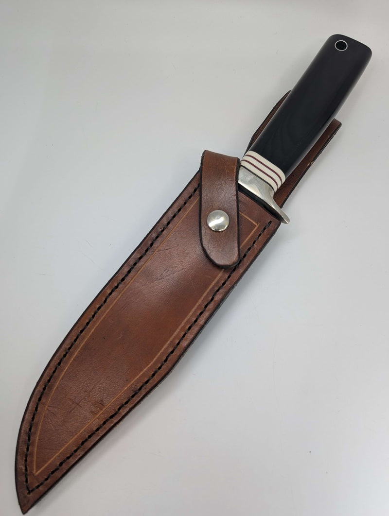 *Consignment* Bill King Custom Fixed Blade Knife w/ Sheath