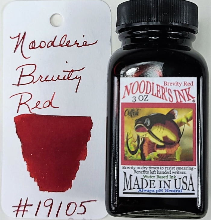 19105 Noodler's Brevity Red 3 oz