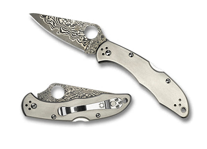 Spyderco Delica 4 Lightweight Flat Ground Backlock Folding Knife