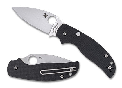 Spyderco Sage 6 Carbon Fiber Button-Release Compression Lock Folding Knife