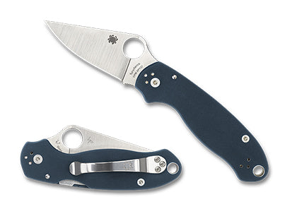 Spyderco Para 3 Cobalt Blue CPM SPY27 Folding Knife