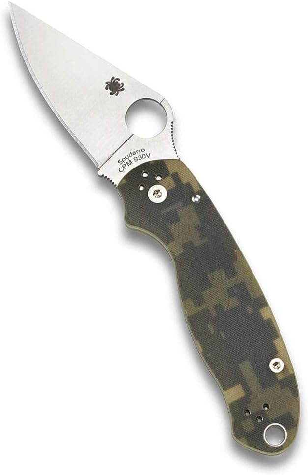 Spyderco Para 3 G-10 Camo Folding Knife