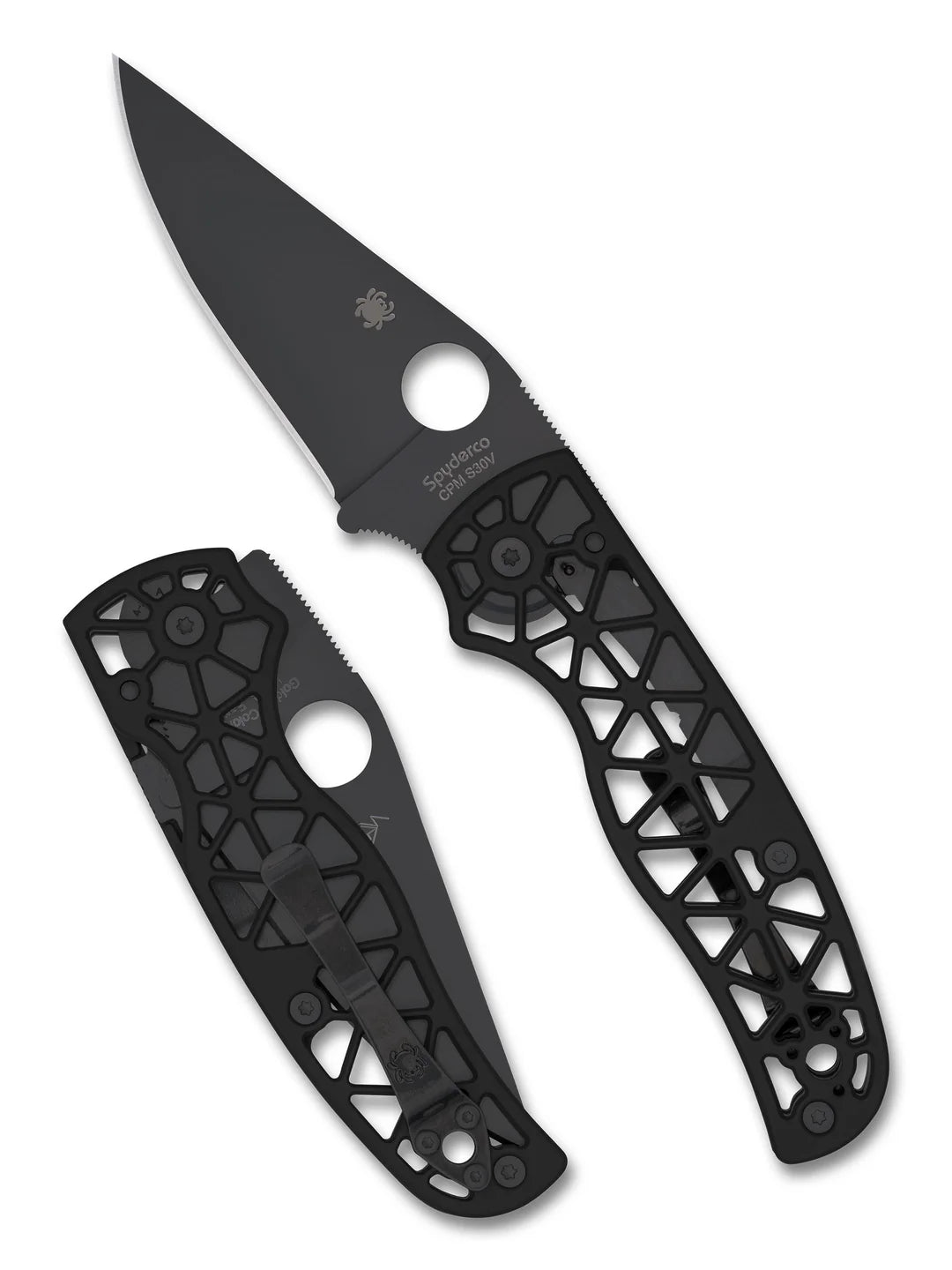 Spyderco Edgerati Aluminum Compression Lock Folding Knife