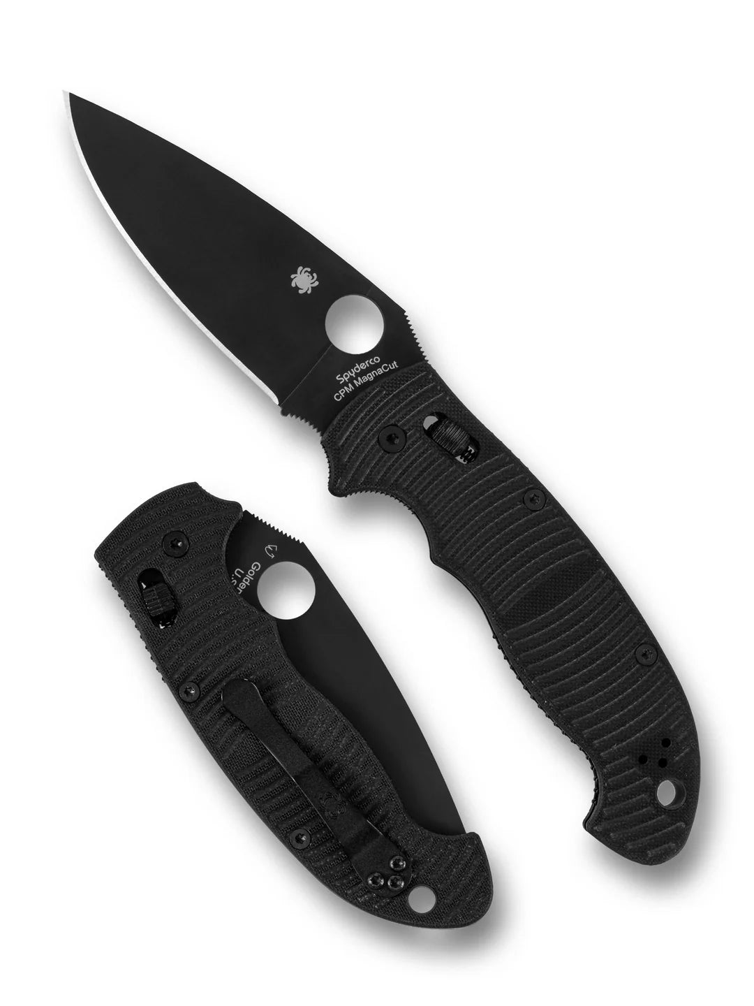 Spyderco Manix 2 Salt Black G10 Magnacut Folding Knife