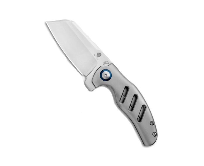 Kizer Mini Sheepdog Flipper Titanium Frame Lock Folding Knife