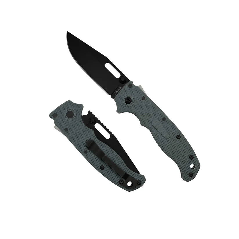 Demko AD20.5 Grey Black Blade Folding Knife