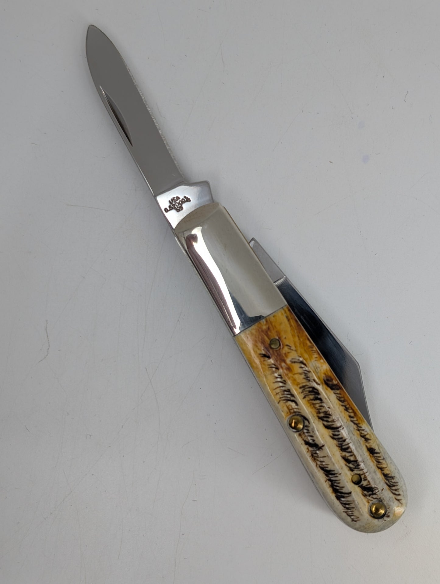 *Consignment* Case Knives XX Barlow 6.5 Bonestag Pocket Knife