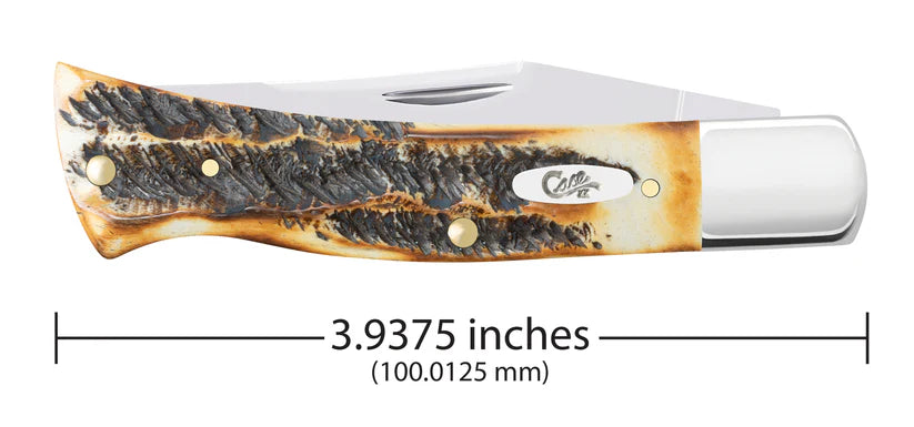 Case Knives 6.5 BoneStag Case Axe Handle Pocket Knife
