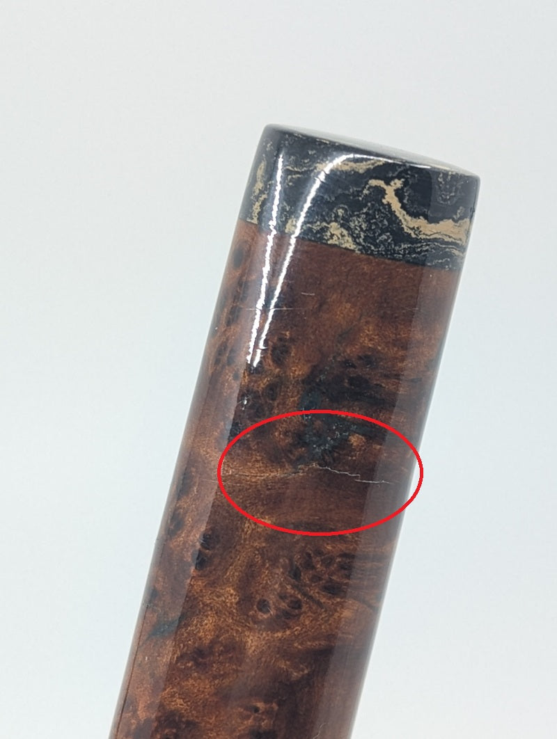 *Consignment* Pens by Casey - Tokubetsu Model in Ebonite & Thuya (M)