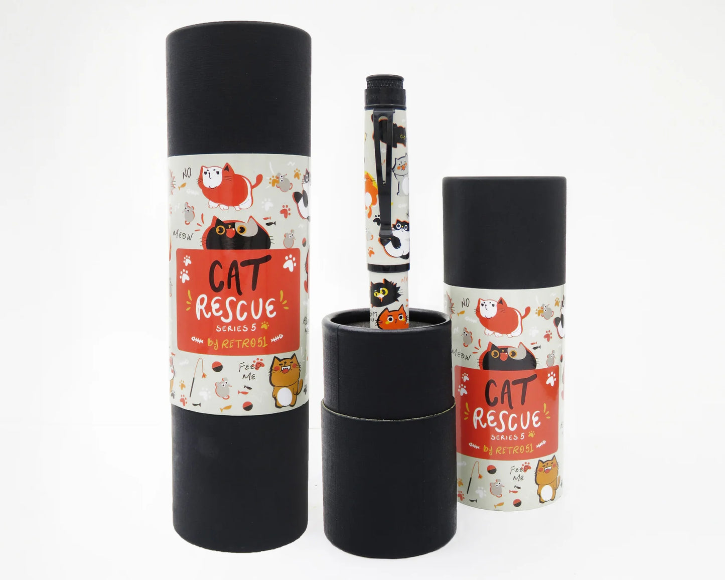 Retro 51 Cat Rescue Series 5 Fountain Pen