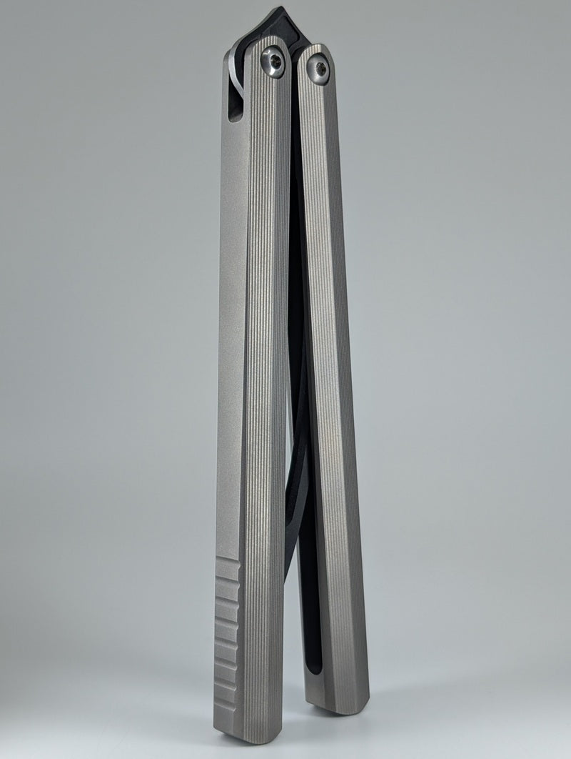 Ceroni Knives BaliReaper Titanium Balisong Trainer
