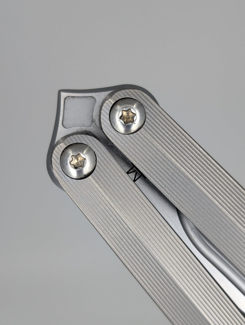 Ceroni Knives BaliReaper Titanium Live Blade Balisong
