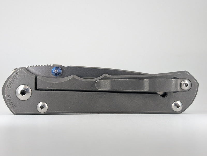 *Consignment* Chris Reeve Knives Inkosi Plain Drop Point Framelock Folding Knife