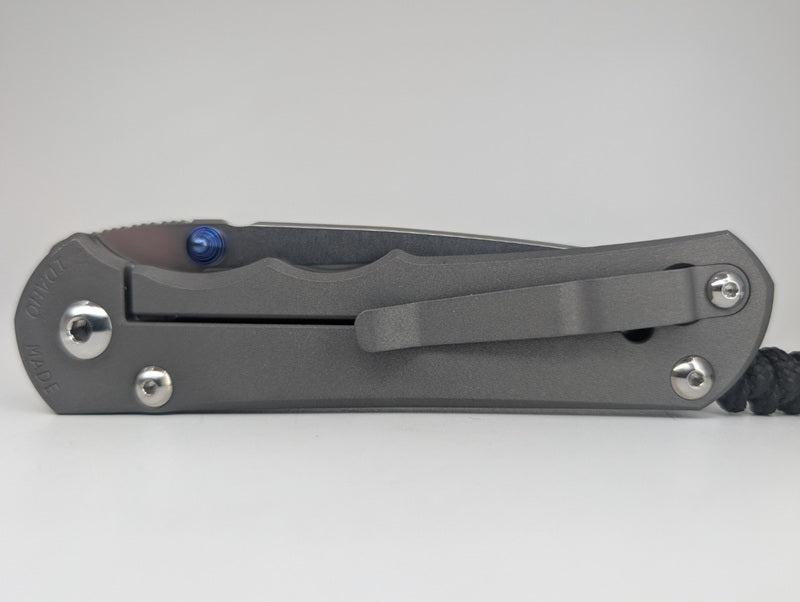 Chris Reeve Knives Large Inkosi Plain Magnacut Frame Lock Folding Knife