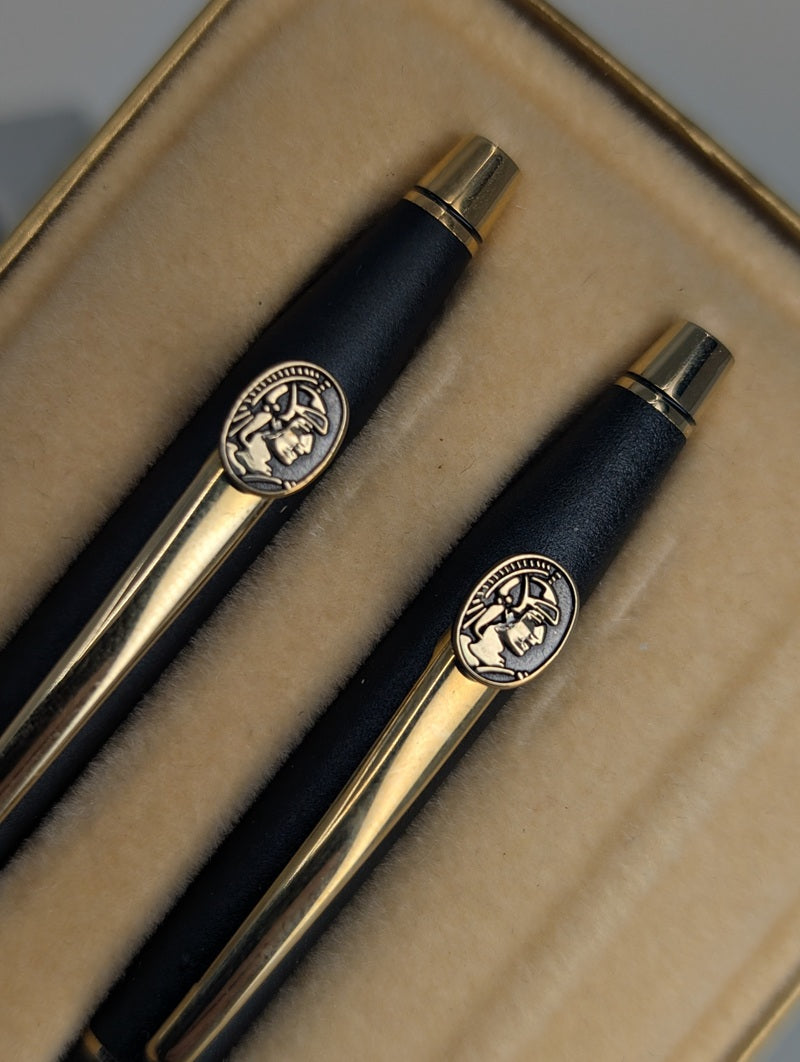 *Consignment* Cross Set Classic Black Ballpoint / Mechanical Pencil (0.5mm)