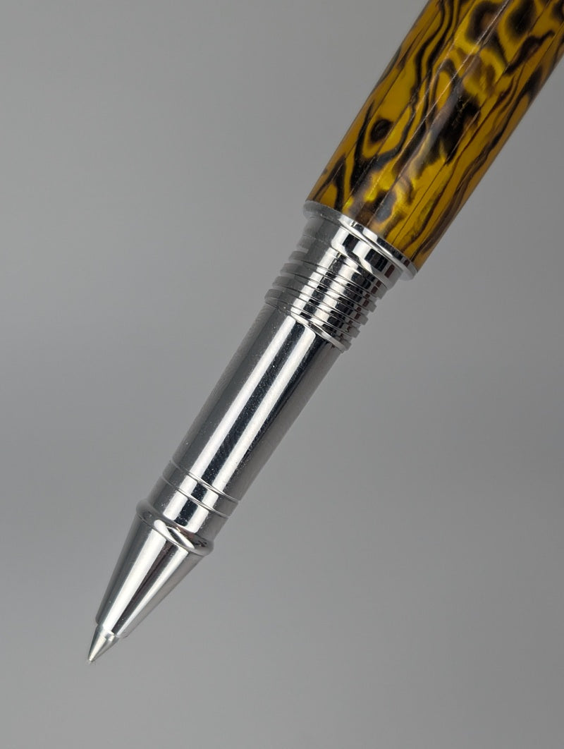 *Consignment* Custom Turned Kit Pen Abalone Rollerball Pen
