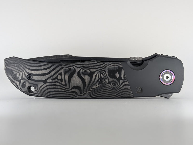 *Consignment* Custom Knife Factory Eagle Rock Bob Terzuola Linerlock Folding Knife