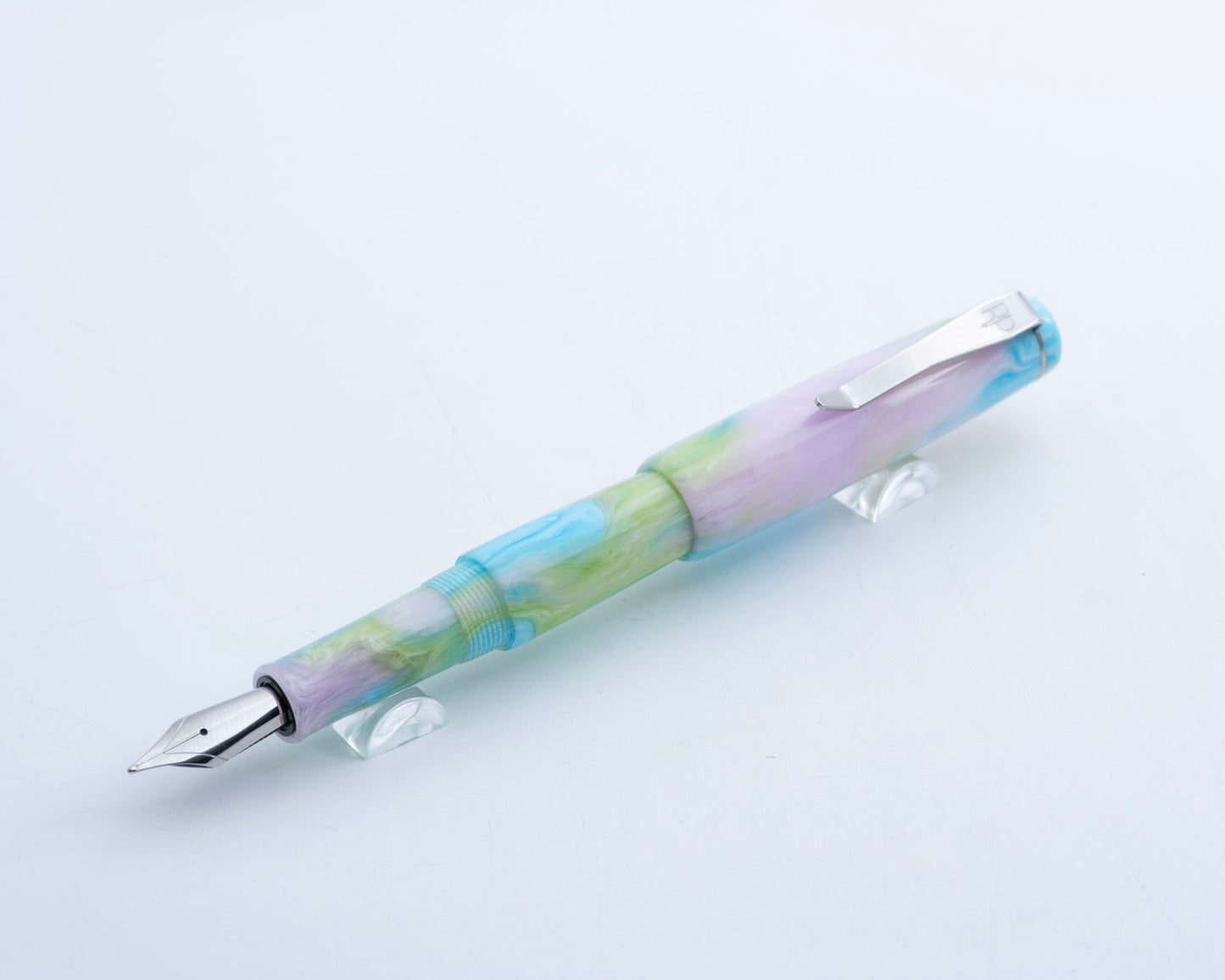 Rhys' Pieces Lil' Piece Custom Fountain Pen - "Candy Floss"