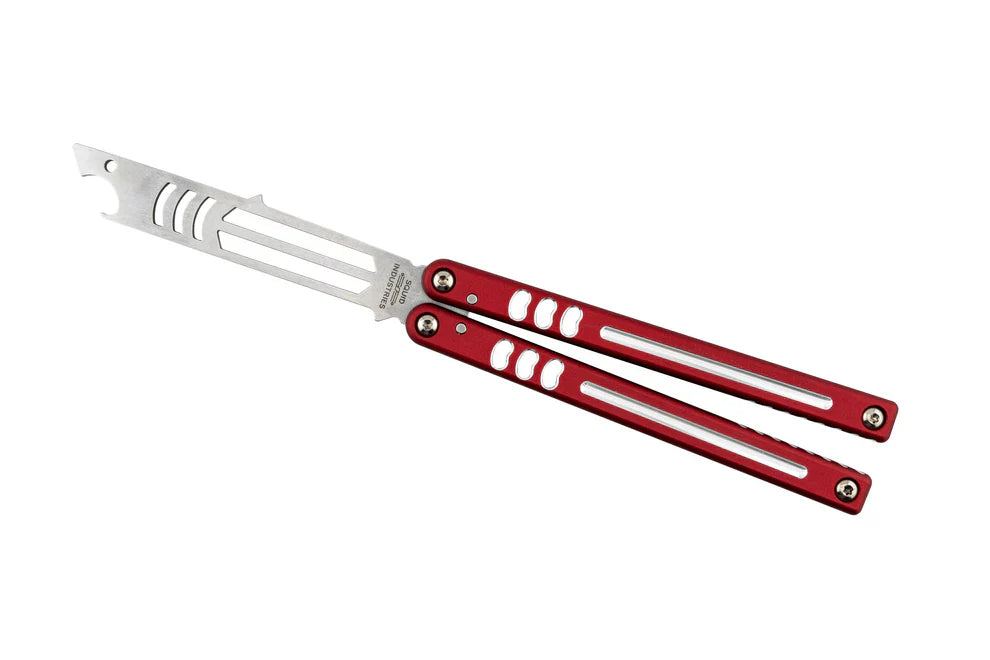 Squid Industries Mako V5 Dual-Tone Bottle Opener Balisong Trainer