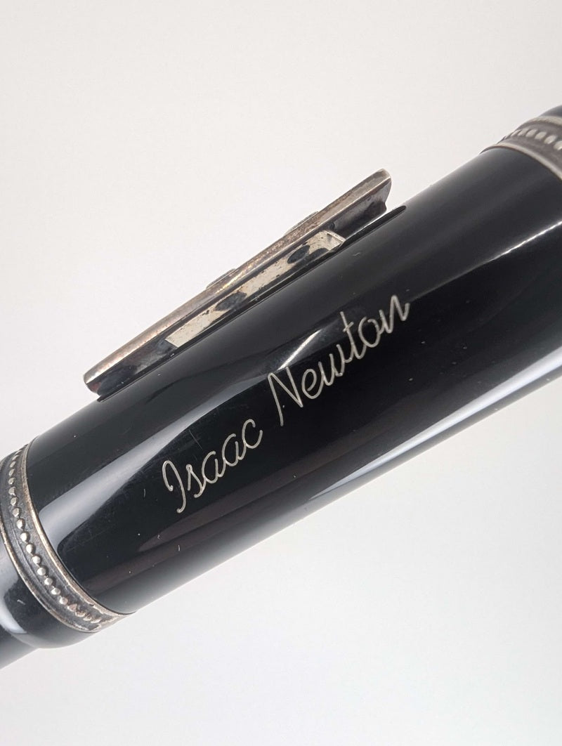 *Consignment* Delta Isaac Newton Special Limited Edition Fountain Pen 18k Gold Broad Nib