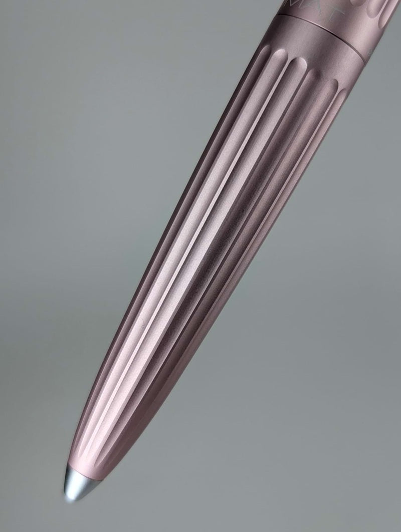 *Consignment* Diplomat Aero Antique Rose Fountain Pen Steel Fine Nib