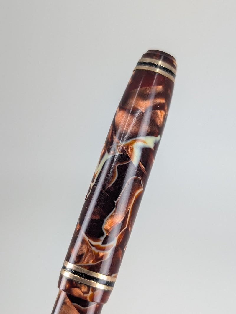 *Consignment* Vintage Eagle Fountain Pen 14k Gold Medium Flex Nib