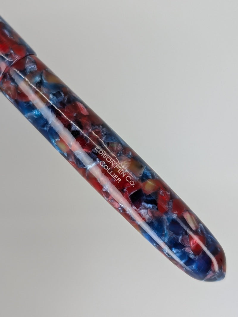 *Consignment* Edison Collier "Rock Candy" Fountain Pen Steel Medium Nib