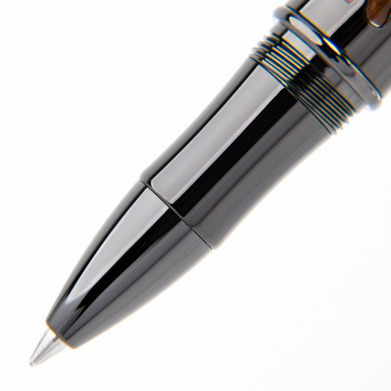 Conklin Endura Deco Crest Orange / Gunmetal Rollerball Pen