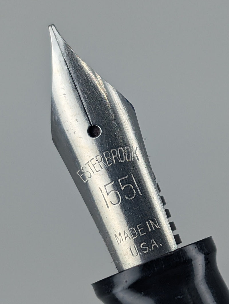 *Consignment* Esterbrook J Cobalt Lever Filler Fountain Pen
