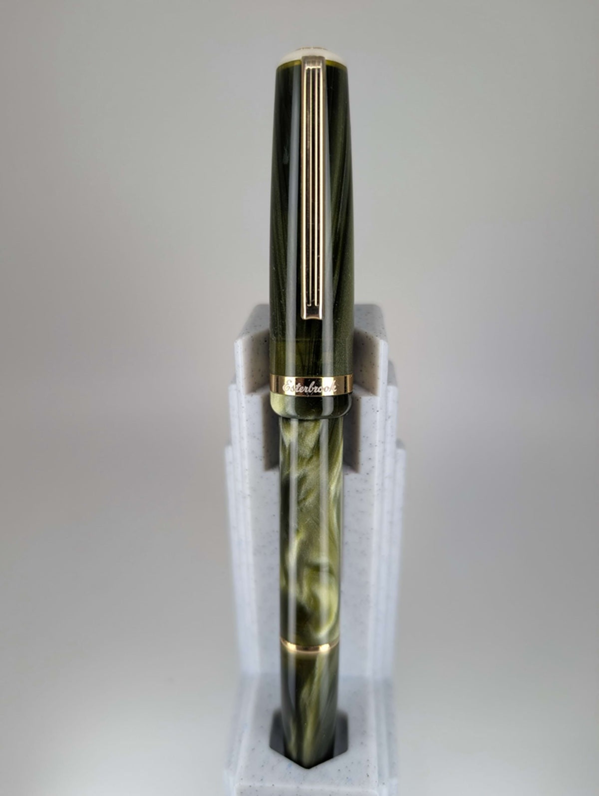 *Consignment* Esterbrook Palm Green JR Fountain Pen Steel Fine Nib