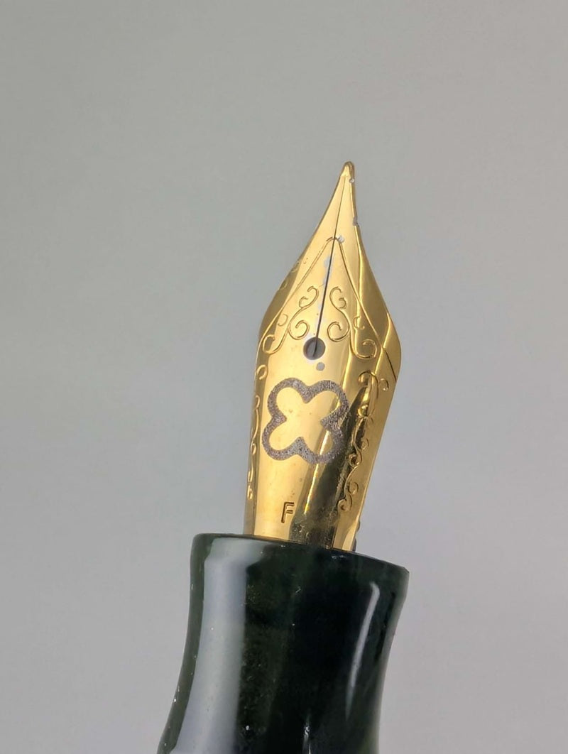 *Consignment* Esterbrook Palm Green JR Fountain Pen Steel Fine Nib