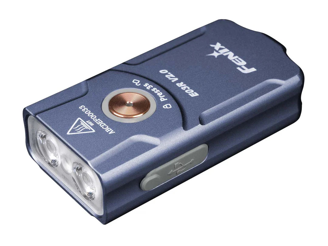 Fenix Lighting E03R V2.0 All-Metal Keychain Flashlight