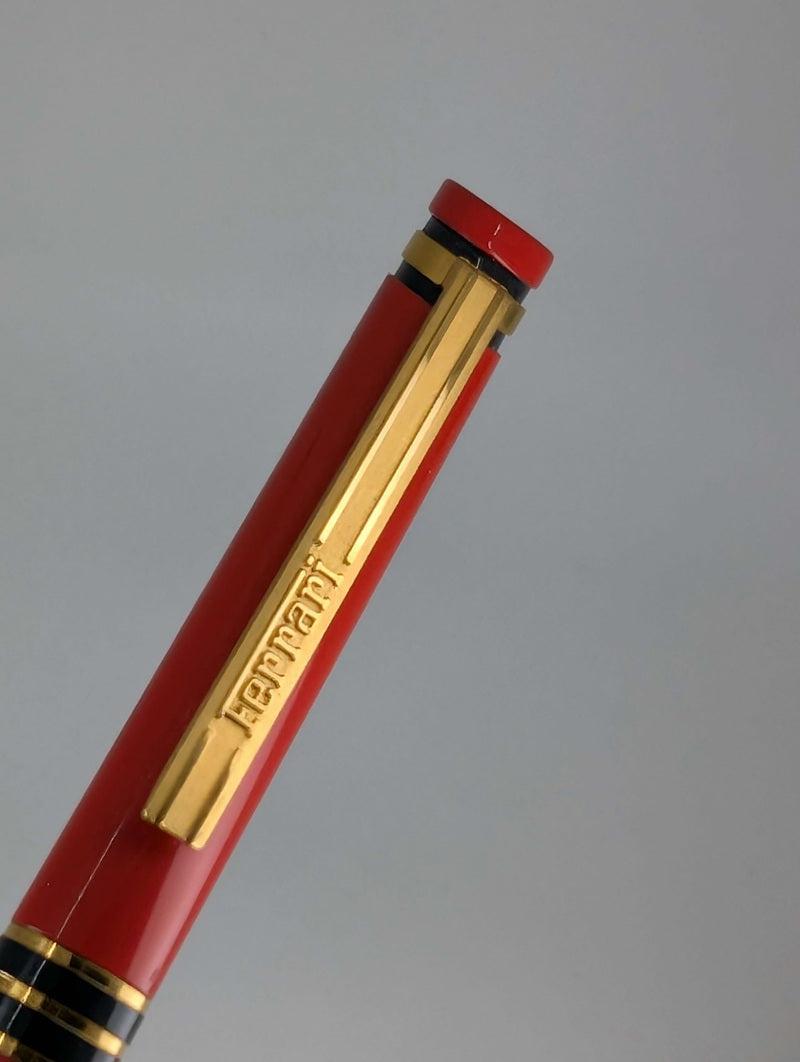 *Consignment* Ferrari Formula 1 Red / Gold Rollerball Pen