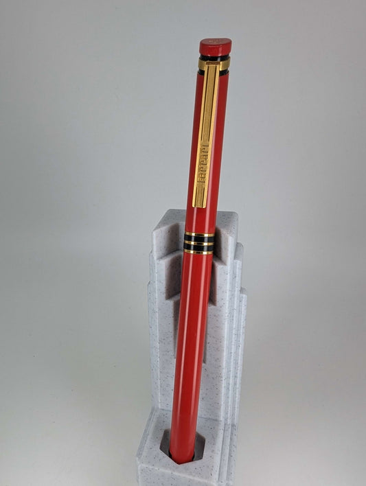 *Consignment* Ferrari Formula 1 Red / Gold Rollerball Pen