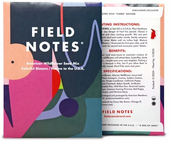 FIELD_NOTES_Flora_Notebook Mixed Paper