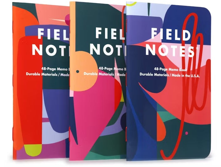 Field Notes Flora 48-Page Memo Book 3pk