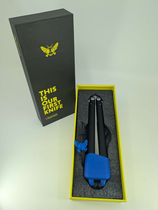 *Consignment* Flytanium Talisong Z Scimitar Live Blade Balisong