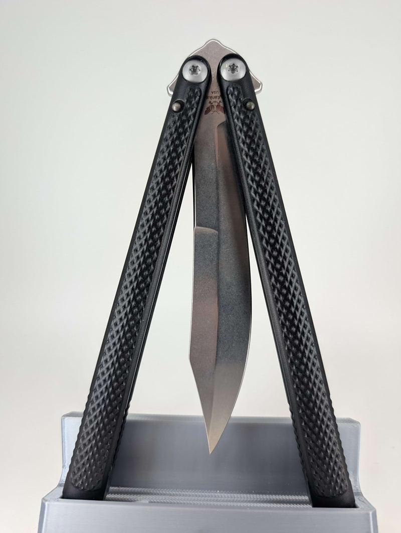 *Consignment* Flytanium Talisong Z Scimitar Live Blade Balisong