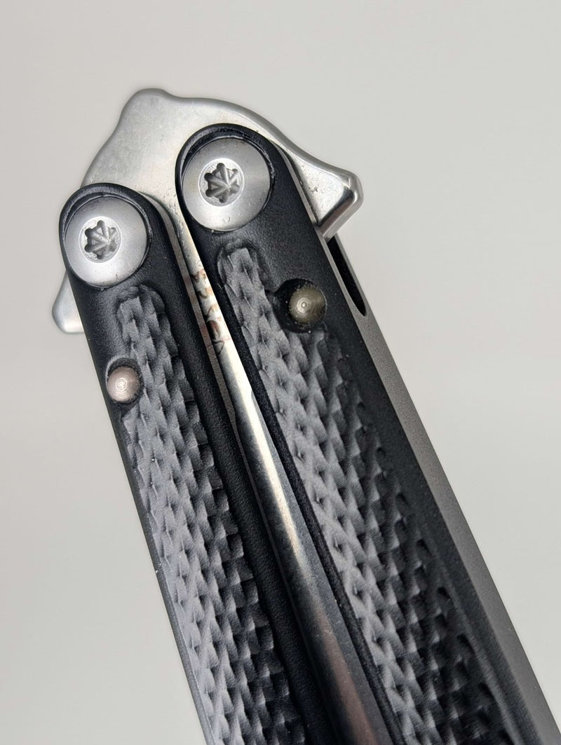 *Consignment* Flytanium Talisong Z Scimitar Live Blade Balisong