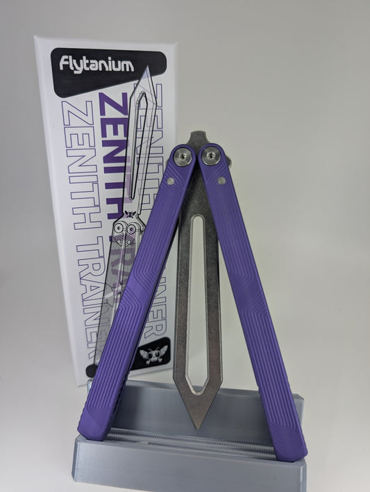 *Consignment* Flytanium Zenith Trainer Purple Balisong Trainer