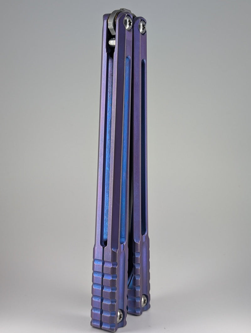 *Consignment* Franklinforge Voltaic Purple Life Blade Balisong