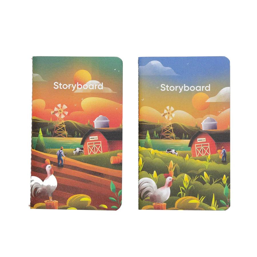 Storyboard The Farm Edition Dot Grid Notebook 64p. 2pk