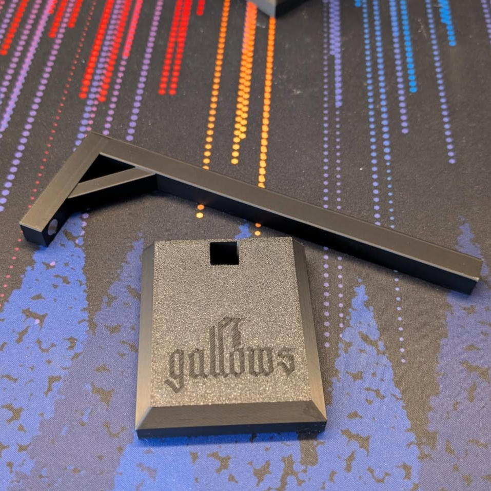 The Gallows: Magnetic Display Stand by Manifold 3D prints & esoteric_edc
