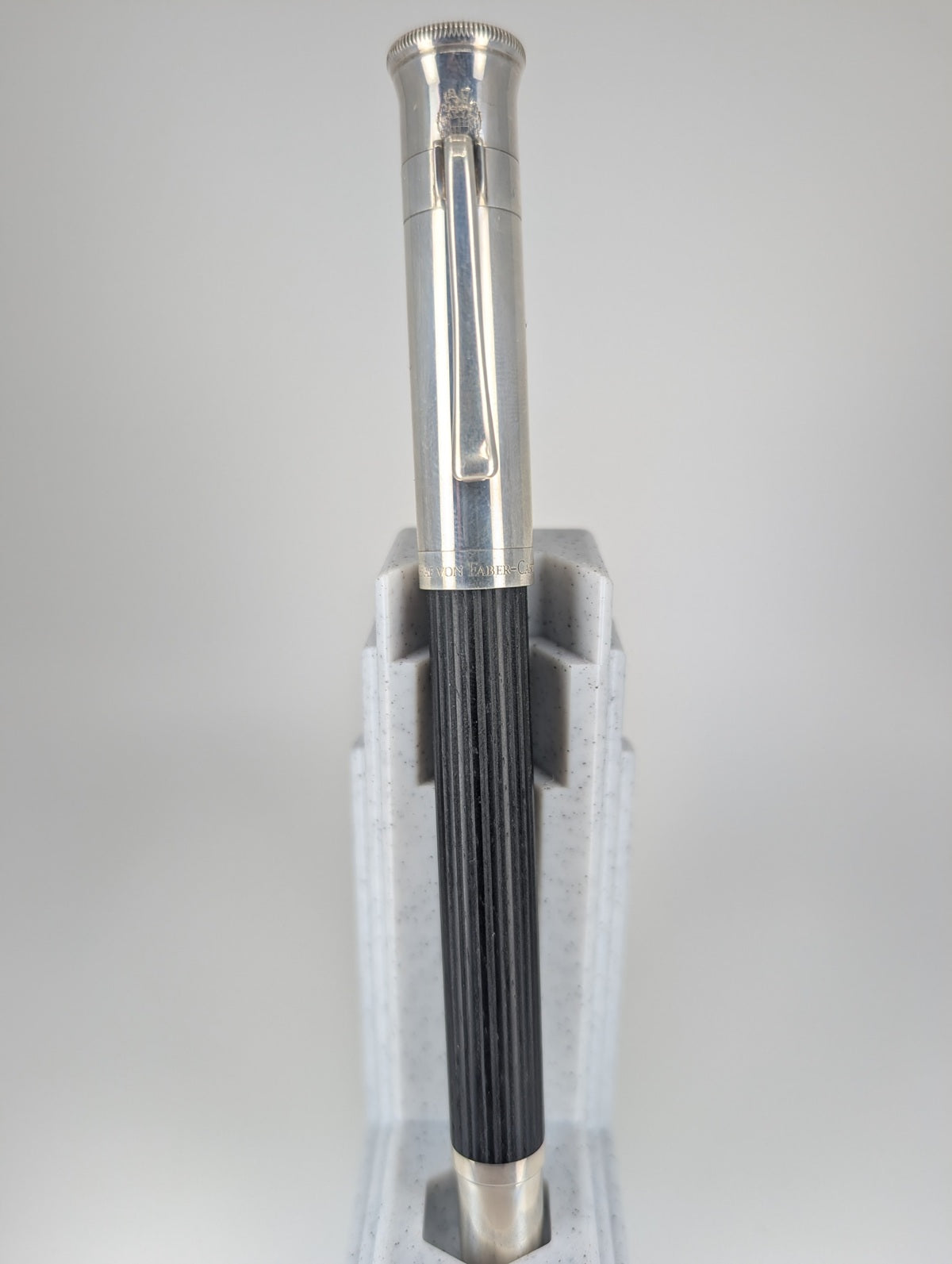 *Consignment* Graf Von Faber-Castell Ebony Wood Rollerball Pen