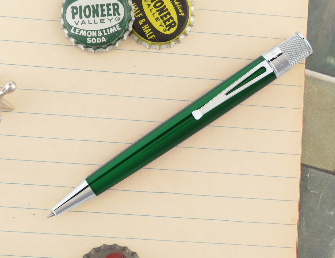 Retro 51 Tornado Classic Lacquer - Green Rollerball