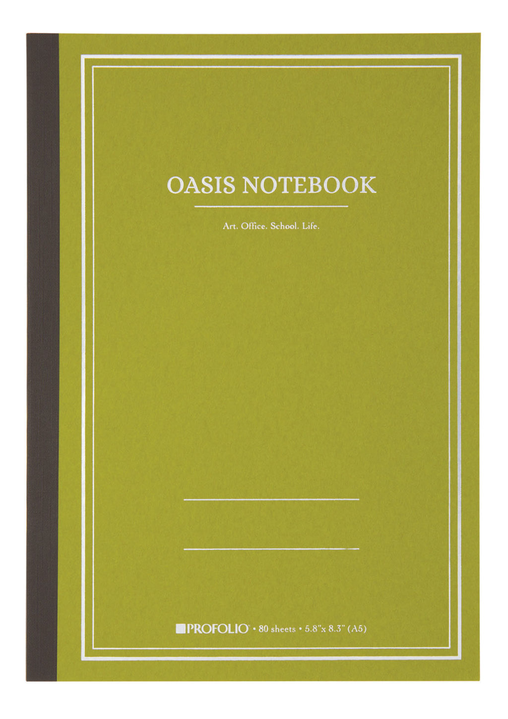 Oasis Notebook B5 7"x9.9" 80 Sheets