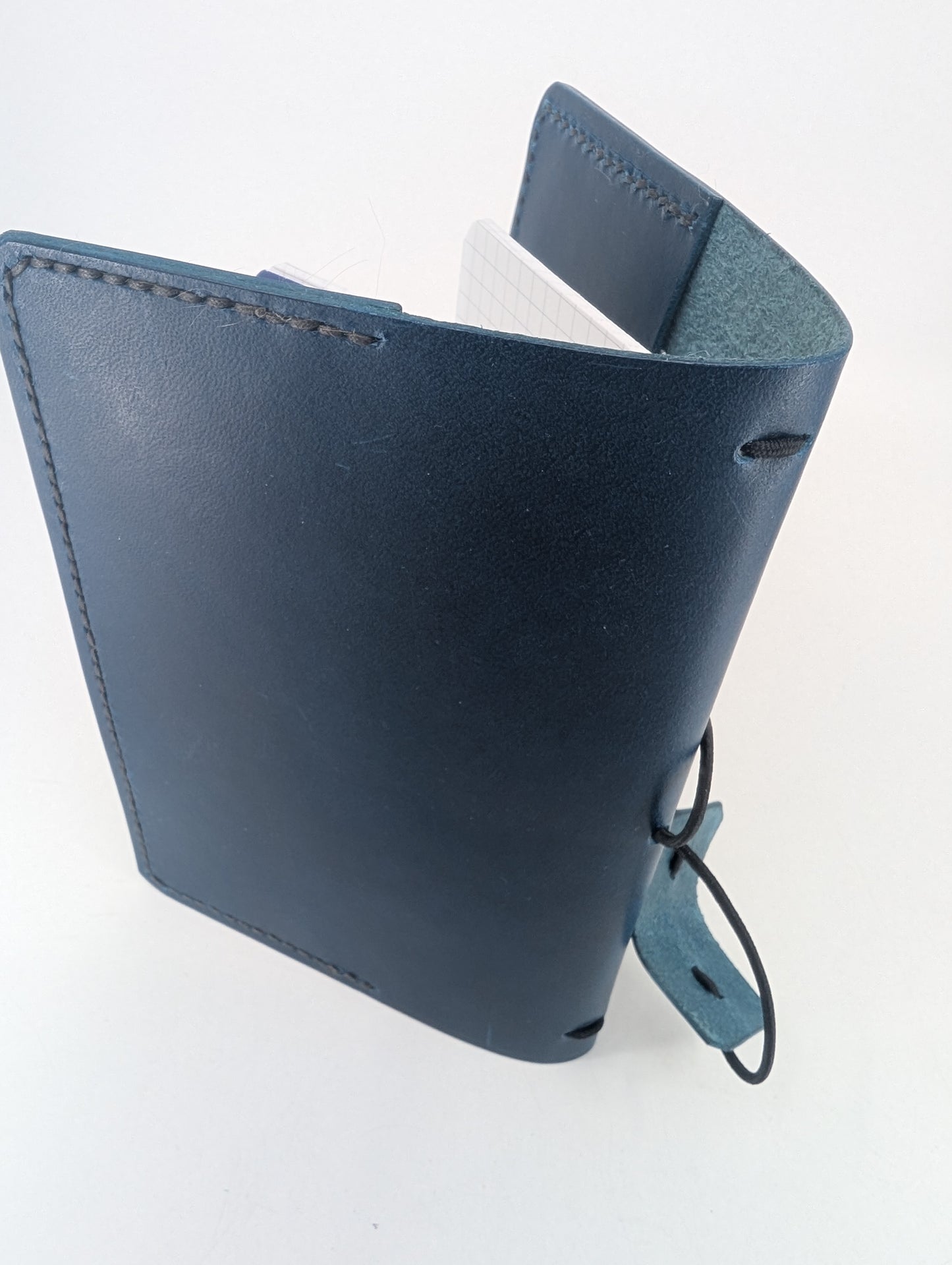 HANDS ON By Judith Gray Refillable passport/ field notes cover L(Blue)