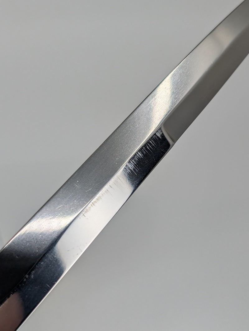 *Consignment* Italian Stiletto 6 in. Blade Acrylic Handle Auto Folding Knife