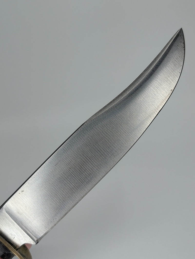 *Consignment* Kissing Crane "Hunter's Choice" Stag Handle Fixed Blade Knife
