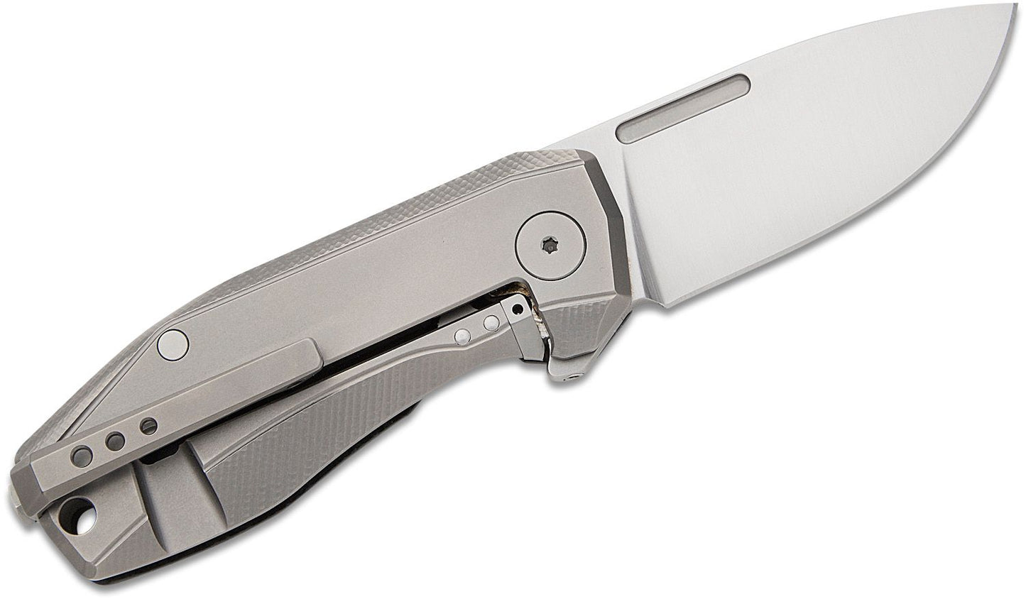 Lionsteel Nano Carbon Fiber Frame Lock Folding Knife